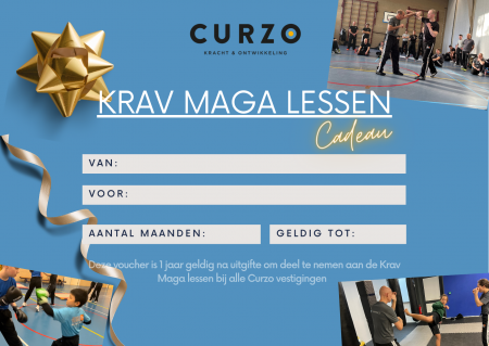 Krav Maga lessen cadeaubon / gift card